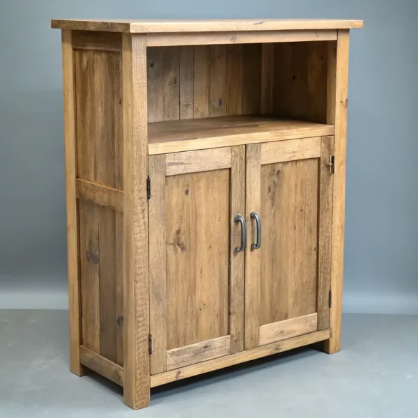 Rustic Bathroom Storage Cabinet