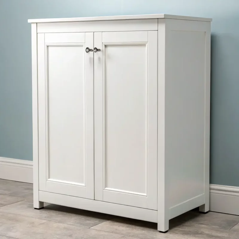 White Shaker Kitchen Cabinet