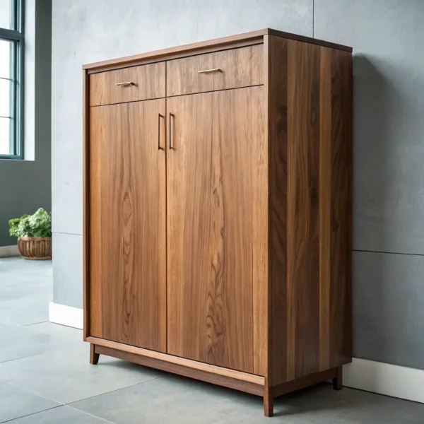 Dark Walnut Kitchen Cabinet